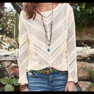 Stunning lace blouse NWOT